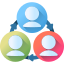 People network icon representing the strong global alumni network of Microtek