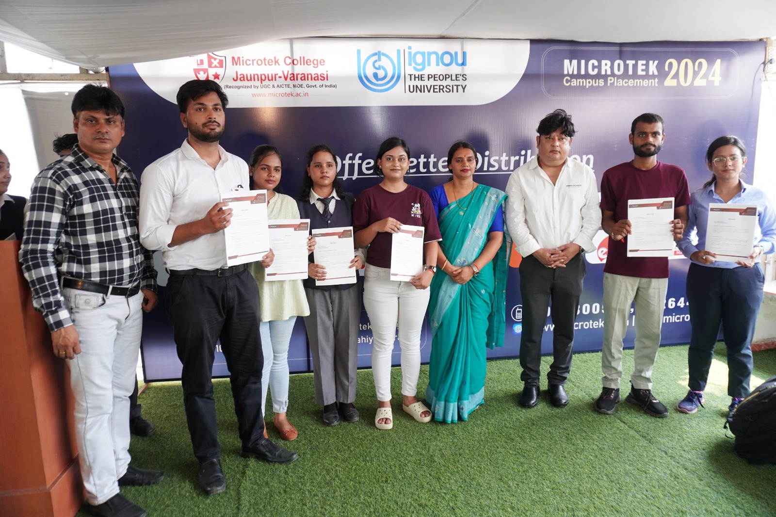 Celebrating Placement Drive 2024: A Proud Moment for Microtek!